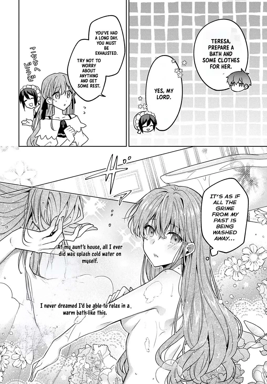 The lovery Flower Girl Who Prayed For Love with a Caged Dragon kight Chapter 2 Page 33